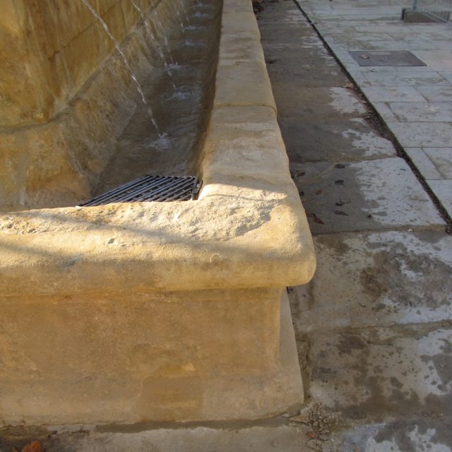 Restauración Fuente 72 caños Alcañiz (Teruel)